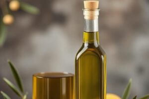 olive oil on face