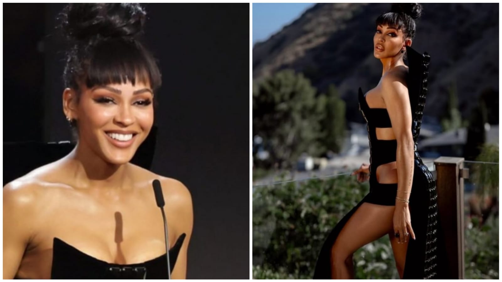 Meagan Good is trending after the 2025 Impact Awards