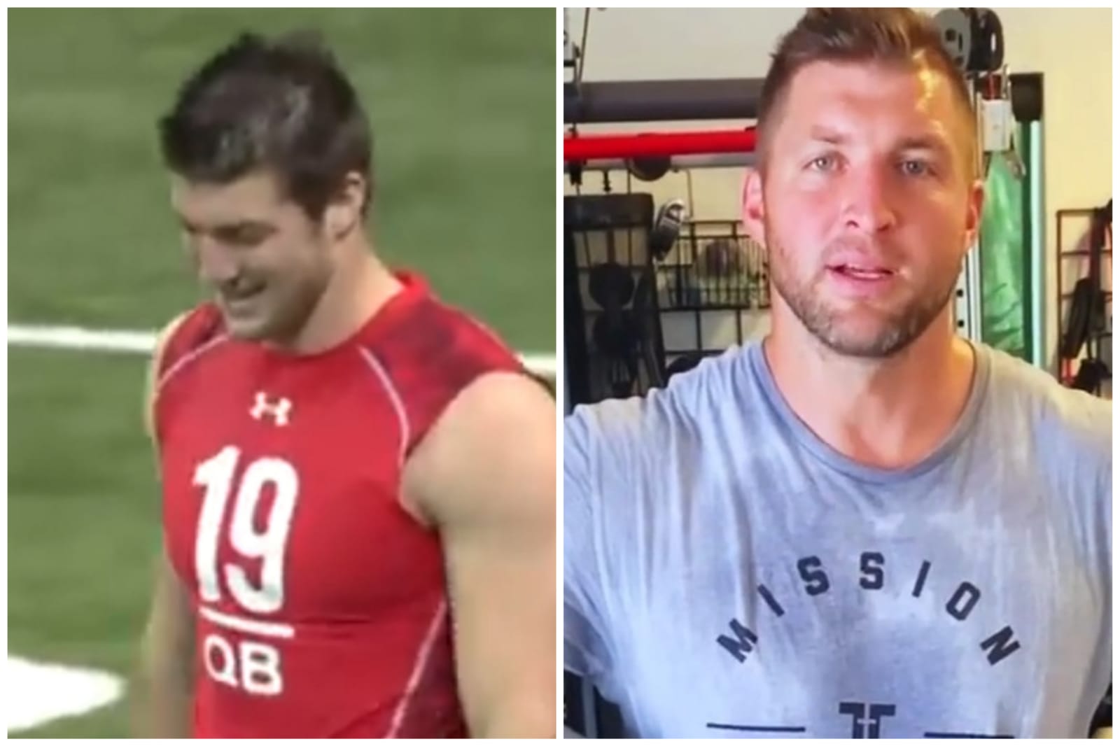 Tim Tebow Workout